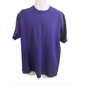 Jerzees Vintage Purple Blank T-Shirt. Size XL